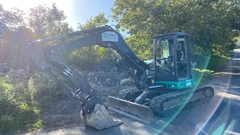 Eurocomach Es 85 Zt met 3 graafbakken - - Gebruikte Midi graafmachine 7t- 12t