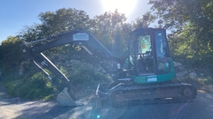 Eurocomach Es 85 Zt met 3 graafbakken - - Gebruikte Midi graafmachine 7t- 12t