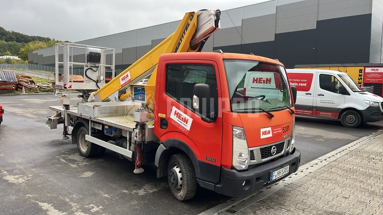 Nissan Cabstar 35.12 Multitel MT 162 EX (16m) - - Used Truck-Mounted Boom Lift