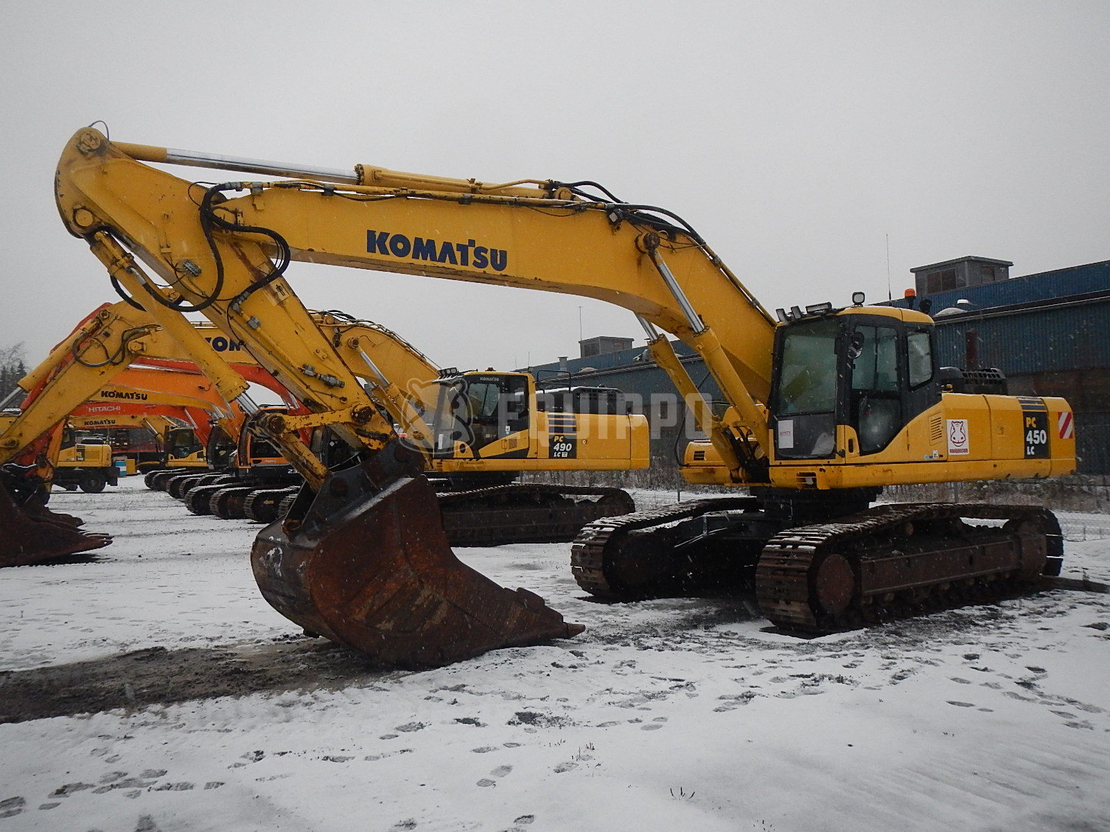 Komatsu PC450LC-7K  - - Used Tracked Excavator