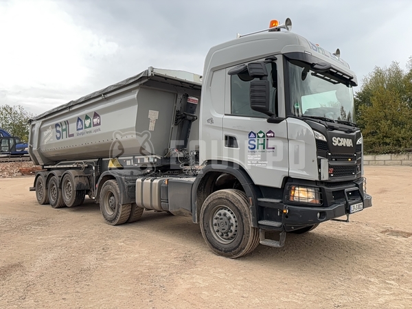 Picture of the Scania G500 XT 4x4 with 2021 Schwarzmüller K-Serie 3x Axles