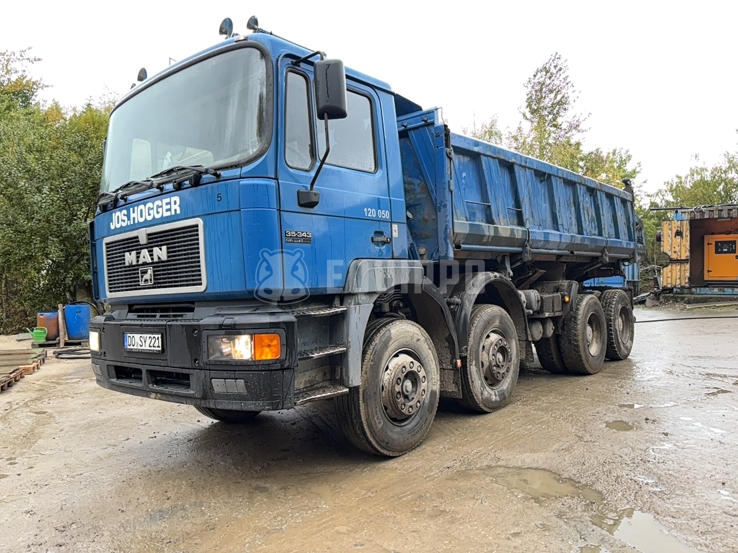 MAN 35.343 Meiller  - - Gebrauchte  Kipper