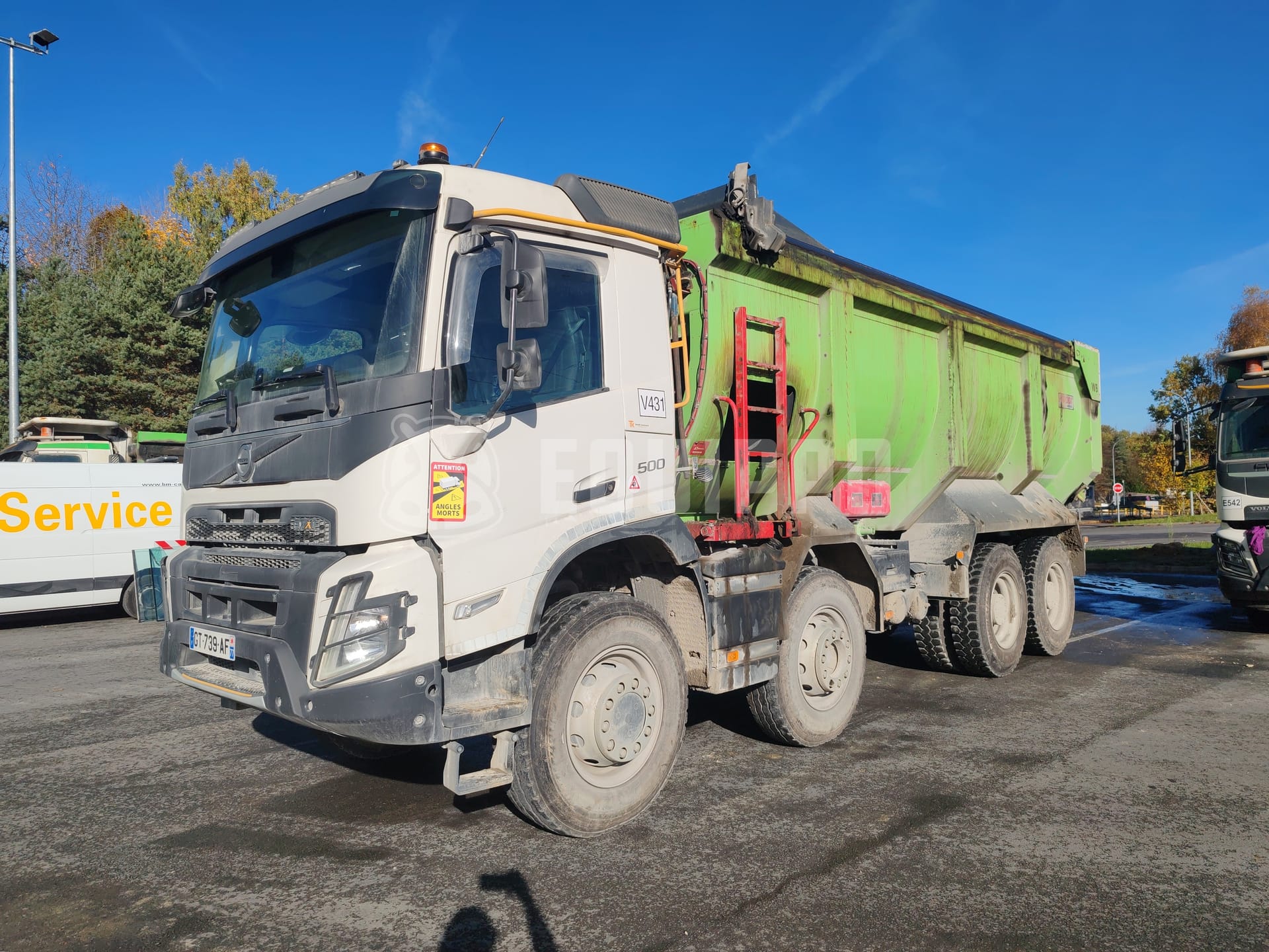 Volvo FMX500 - - Tombereau articulé d’Occasion