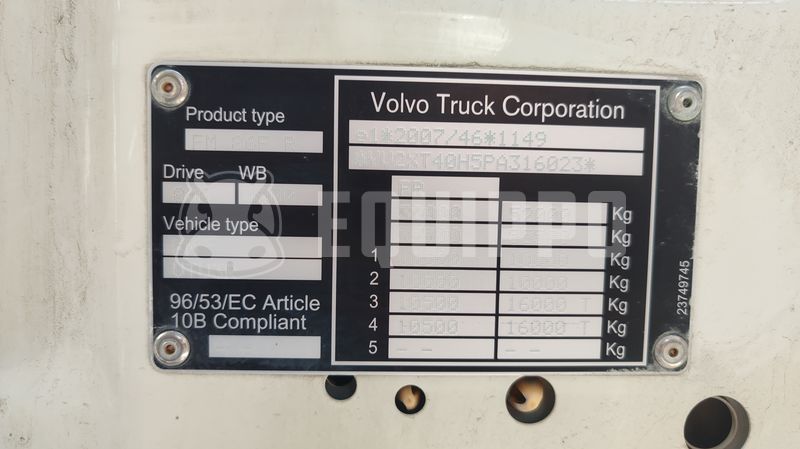 2023 Volvo FMX500-47152376