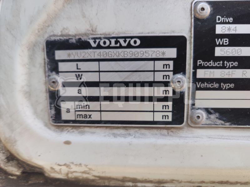 2019 Volvo FMX 500-48299566