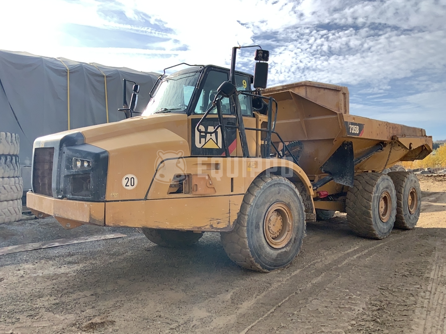 Caterpillar 735B - - Used Articulated Dump Truck