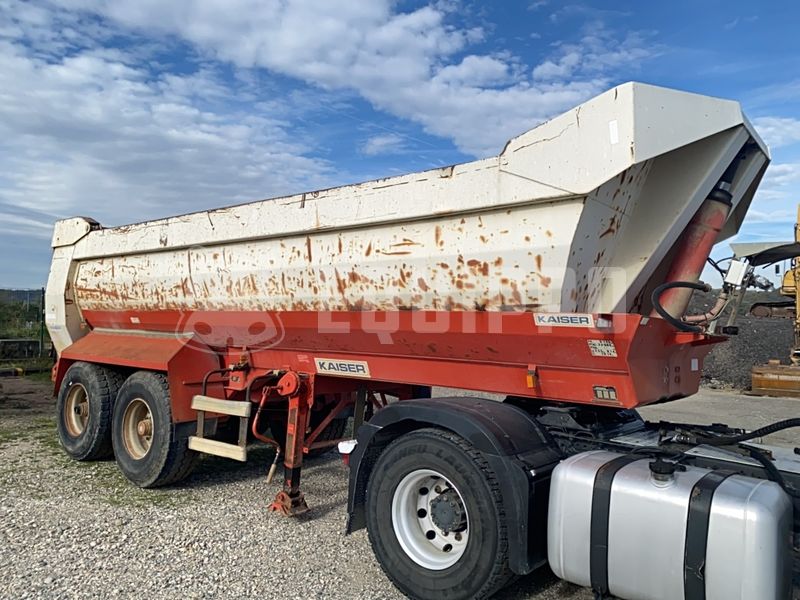ROBUSTE KAISER S3302V Stahl Anhänger - - Gebrauchte Kippauflieger