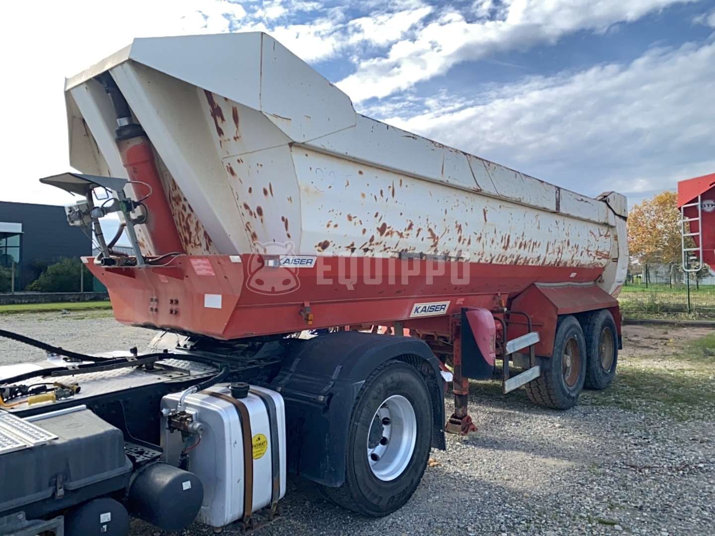 ROBUSTE KAISER S3302V Steel Trailer - - Used Tipper Semi-trailer