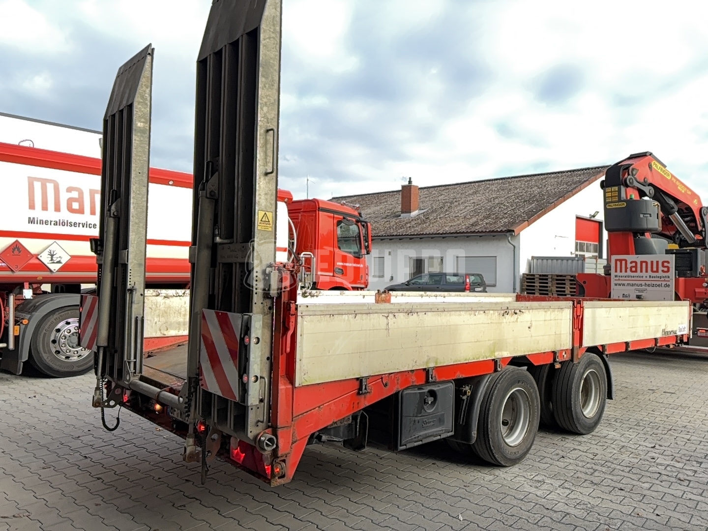 Hiebenthal TTH 18 - - Gebrauchte Tieflader Auflieger