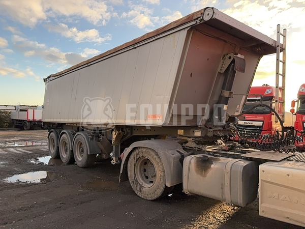 Photo de la Kempf 3-axle aluminium tipper semi-trailer