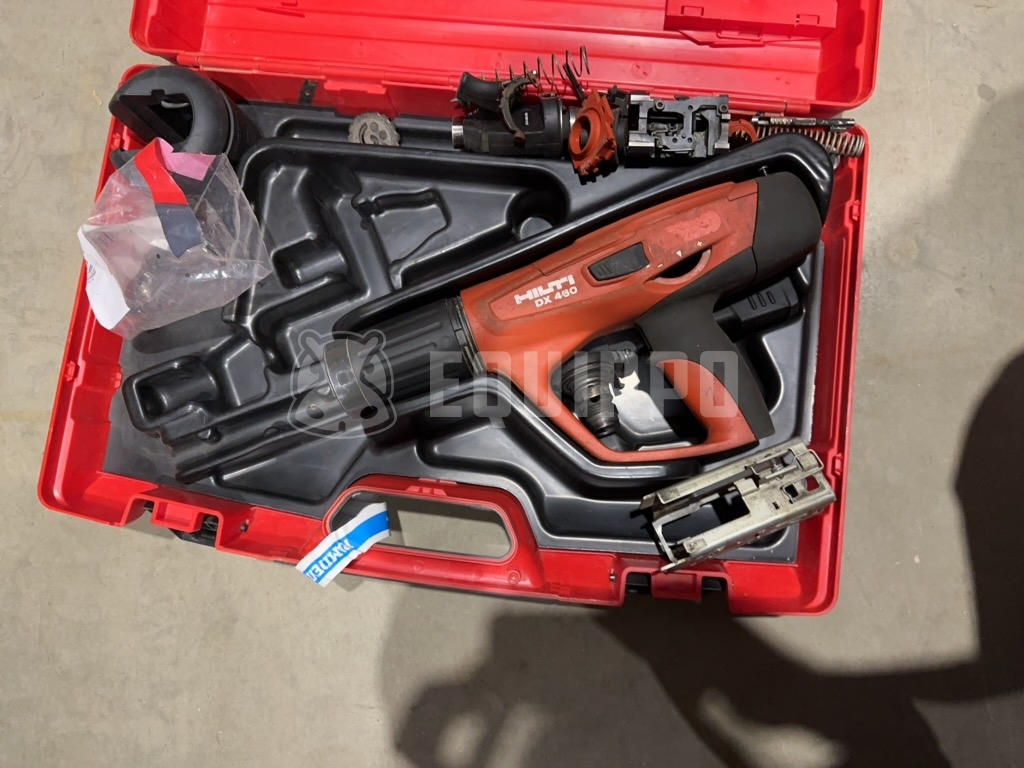 Hilti DX460 Nail gun 4 kg - - Used Small Equipment