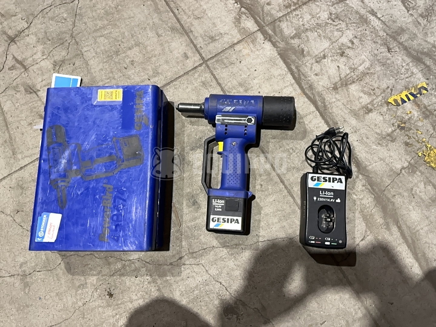 GESIPA POWERBIRD Nail gun 3.2 - 6.4mm Gesipa, battery - - Used Small Equipment