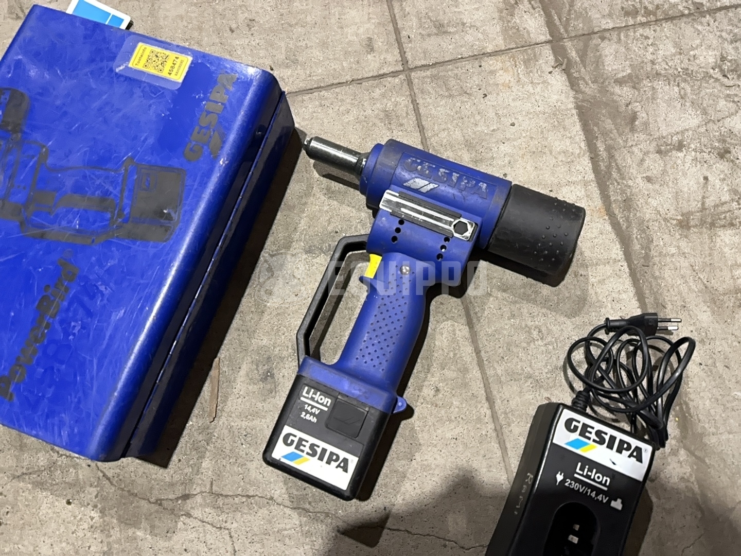 GESIPA POWERBIRD Nail gun 3.2 - 6.4mm Gesipa, battery - - Used Small Equipment