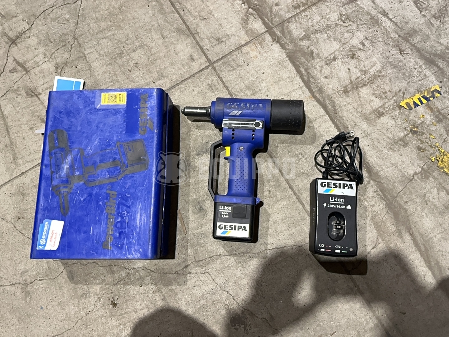 GESIPA POWERBIRD Nail gun 3.2 - 6.4mm Gesipa, battery - - Used Small Equipment