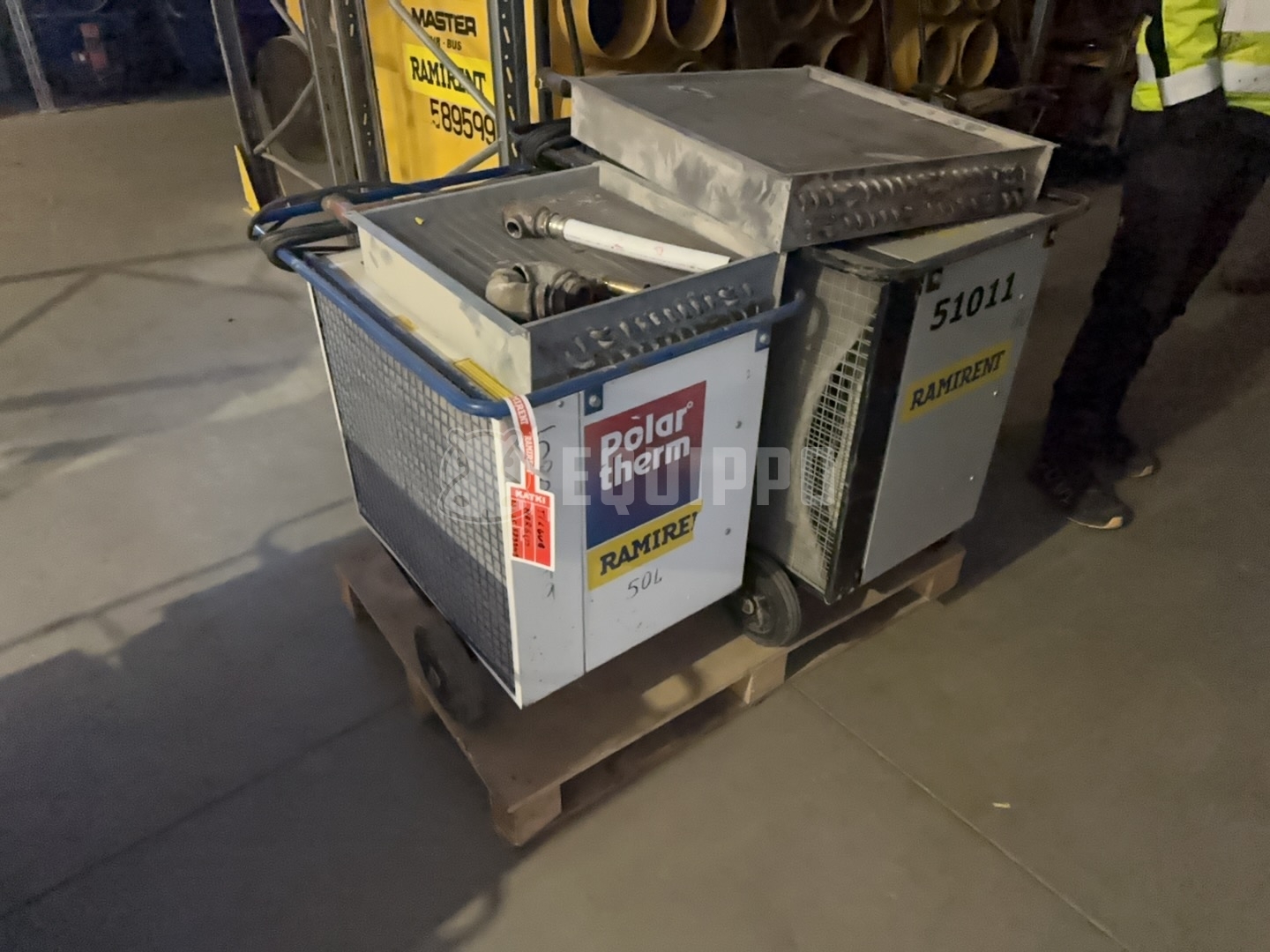 Pallet Polartherm Hot Water Heater Pallet – WH80-4 + WH50 (230 V) - - Used Small Equipment