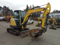 Picture of the Wacker Neuson EZ36 with 3 excavator buckets