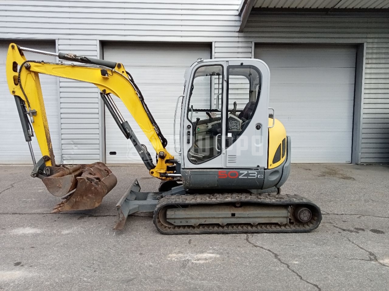 Wacker Neuson 50Z3 z 3 łyżkami koparki - - Używany Mini koparka < 7t