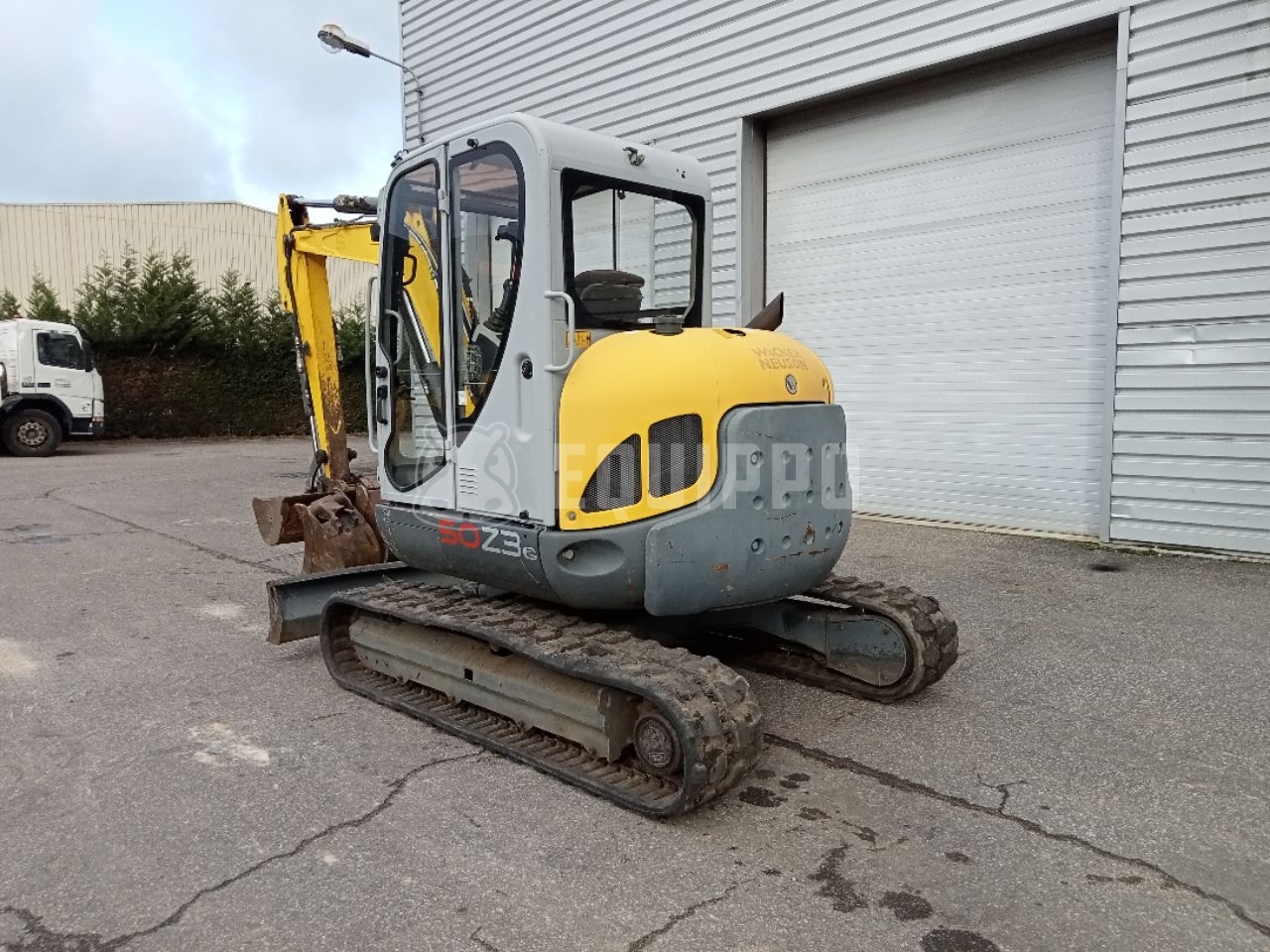 Wacker Neuson 50Z3 z 3 łyżkami koparki - - Używany Mini koparka < 7t