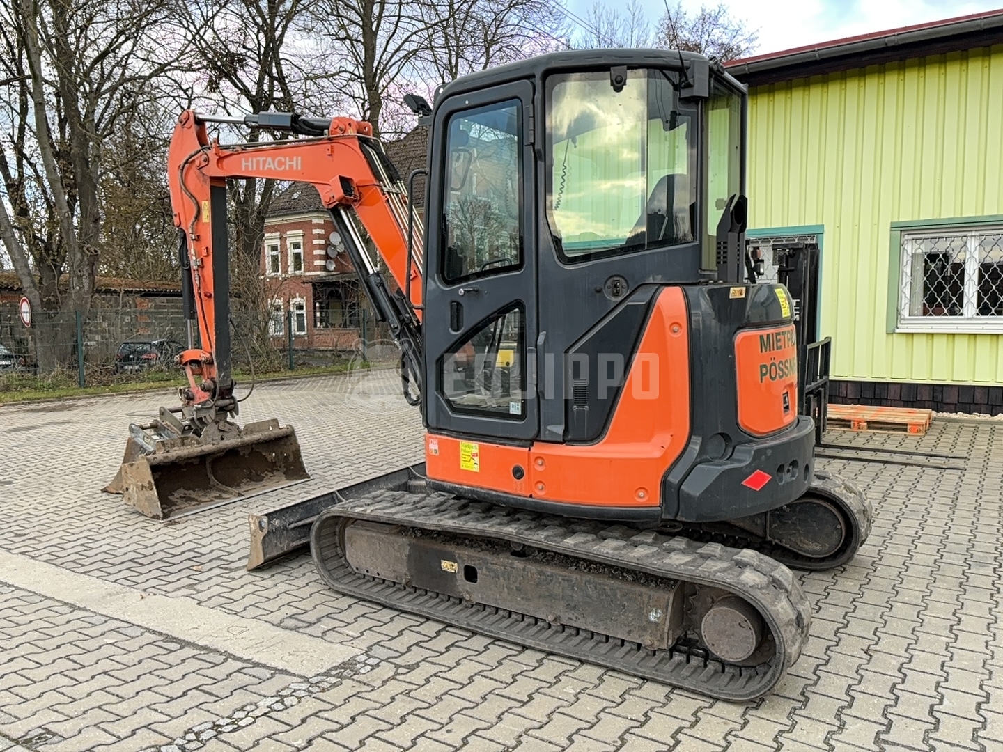 Hitachi ZX48U-5A CLR mit 3 Baggerlöffeln - - Gebrauchte  Kettenbagger