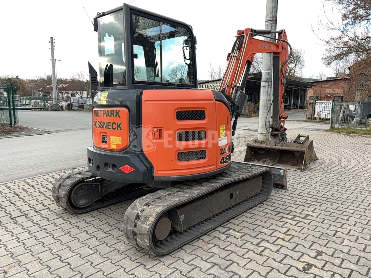 Hitachi ZX48U-5A CLR mit 3 Baggerlöffeln - - Gebrauchte  Kettenbagger