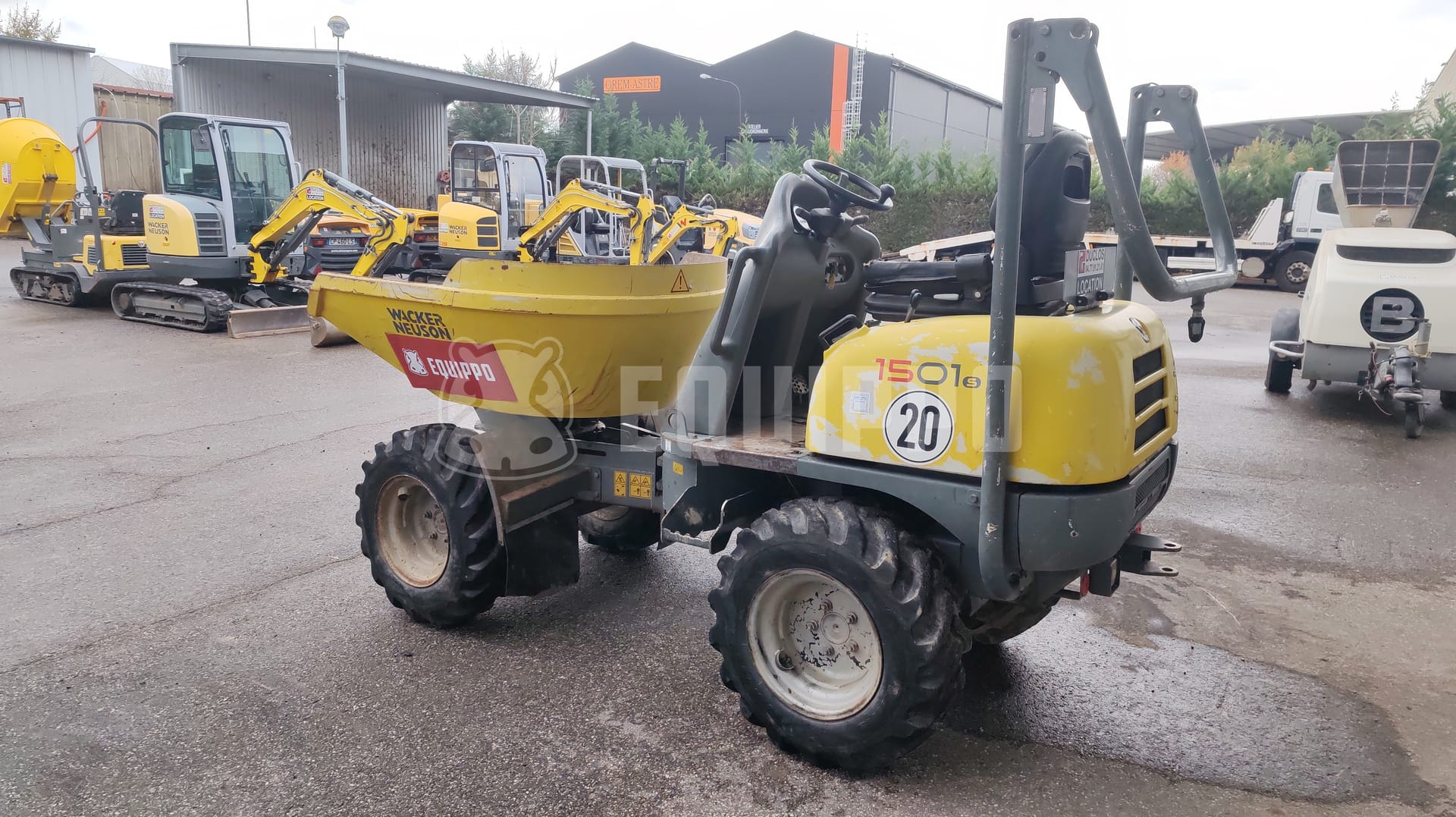 Wacker Neuson 1501.0 - - Gebrauchte Mini Dumper