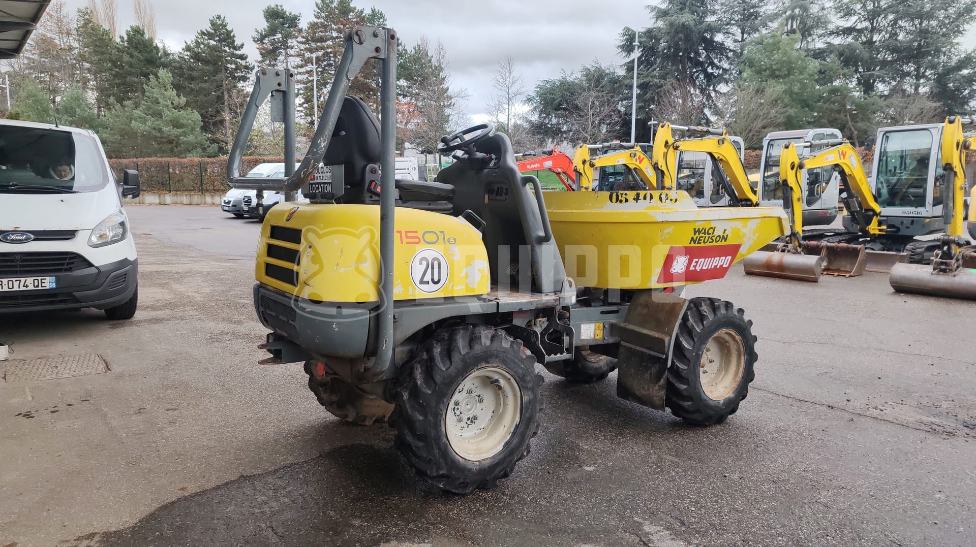 Wacker Neuson 1501.0 - - Gebrauchte Mini Dumper