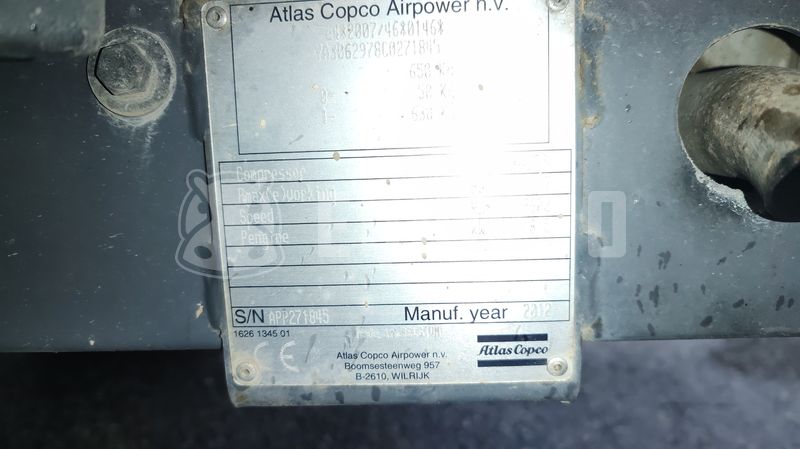 2012 Atlas Copco XAS 37 KD-47712004