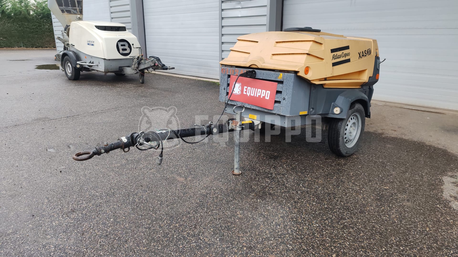 Atlas Copco Xas 37 Kd  - - Używany Sprężarka powietrza
