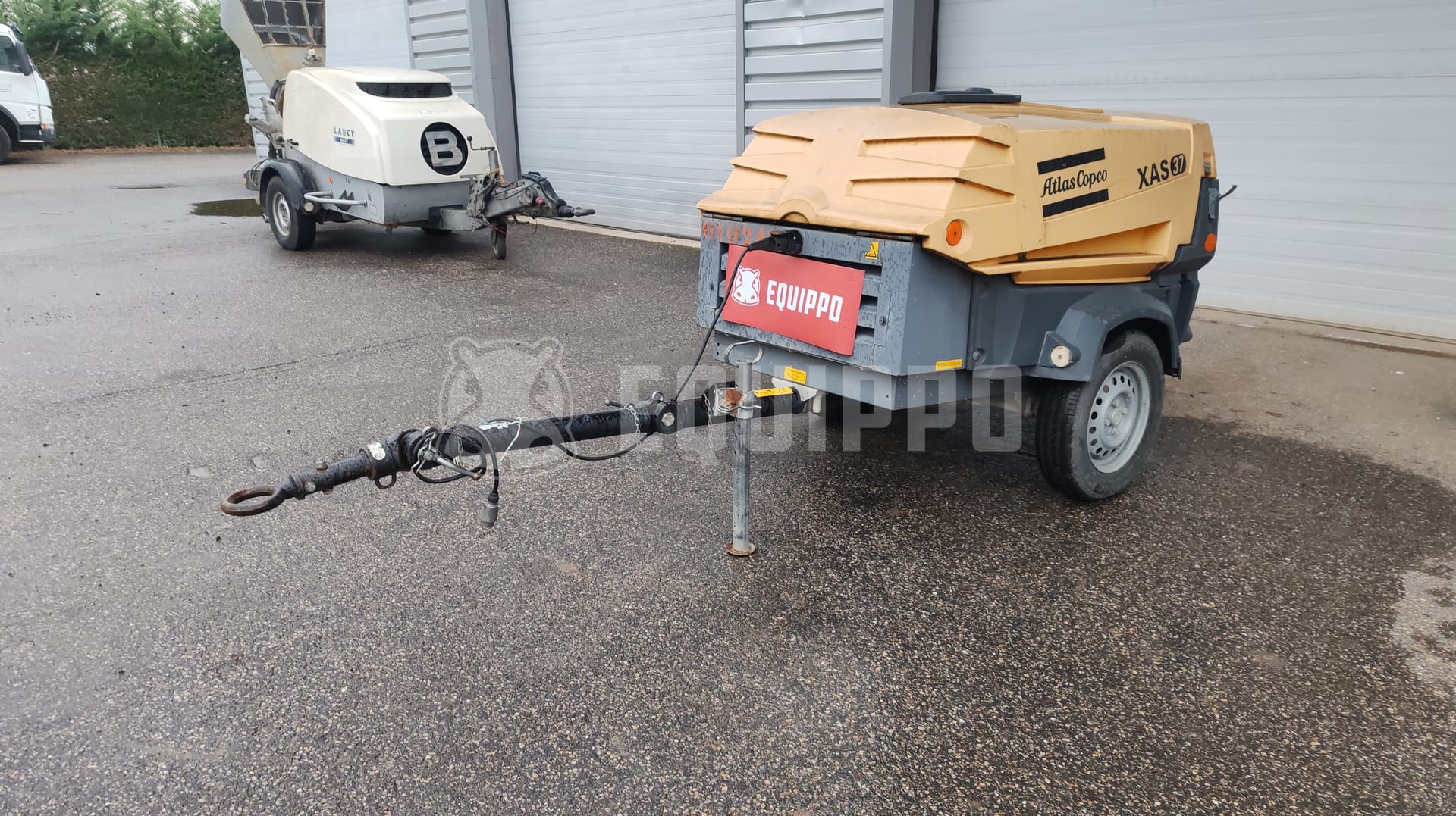 Atlas Copco Xas 37 Kd  - - Używany Sprężarka powietrza