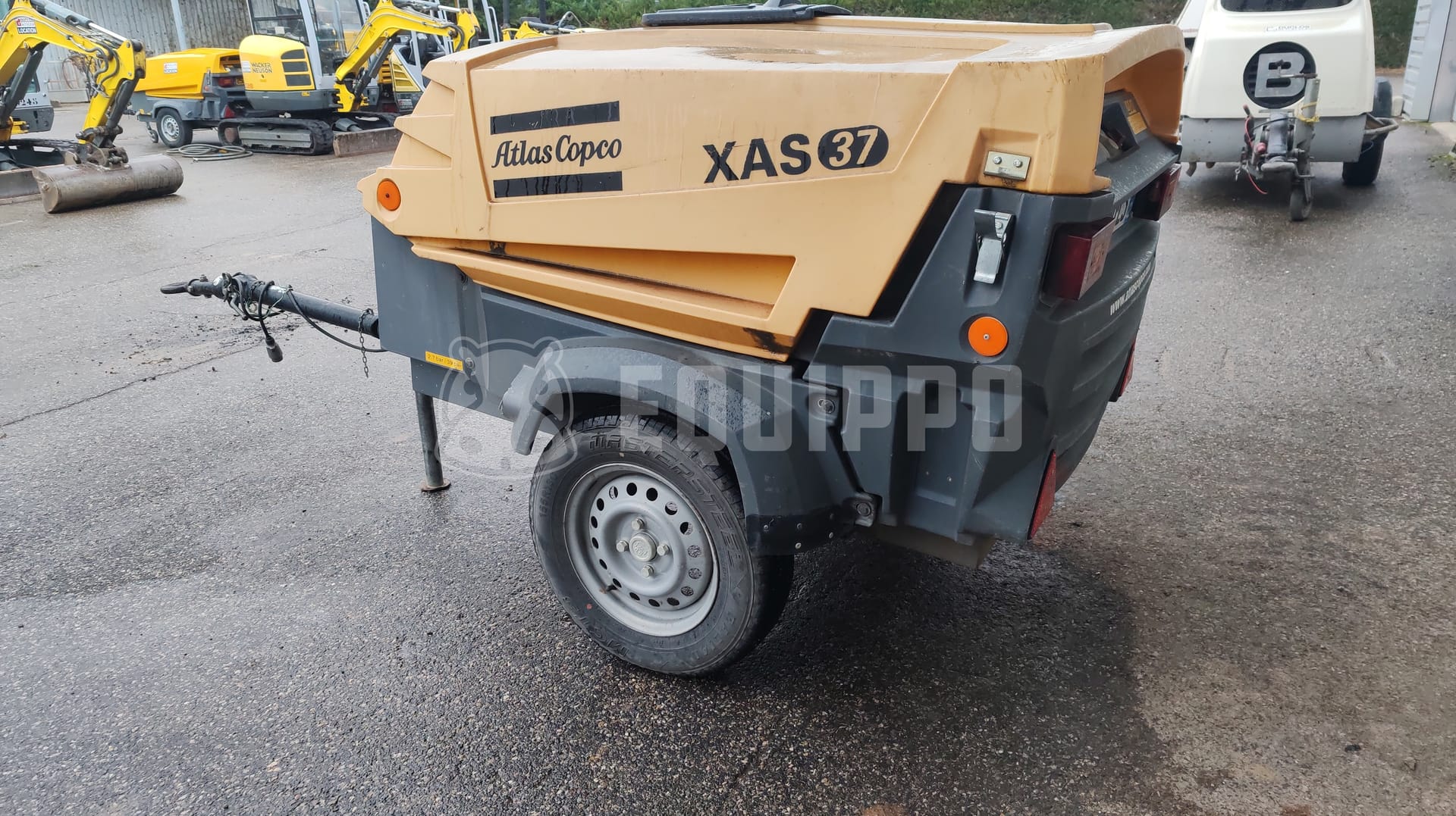 Atlas Copco Xas 37 Kd  - - Używany Sprężarka powietrza