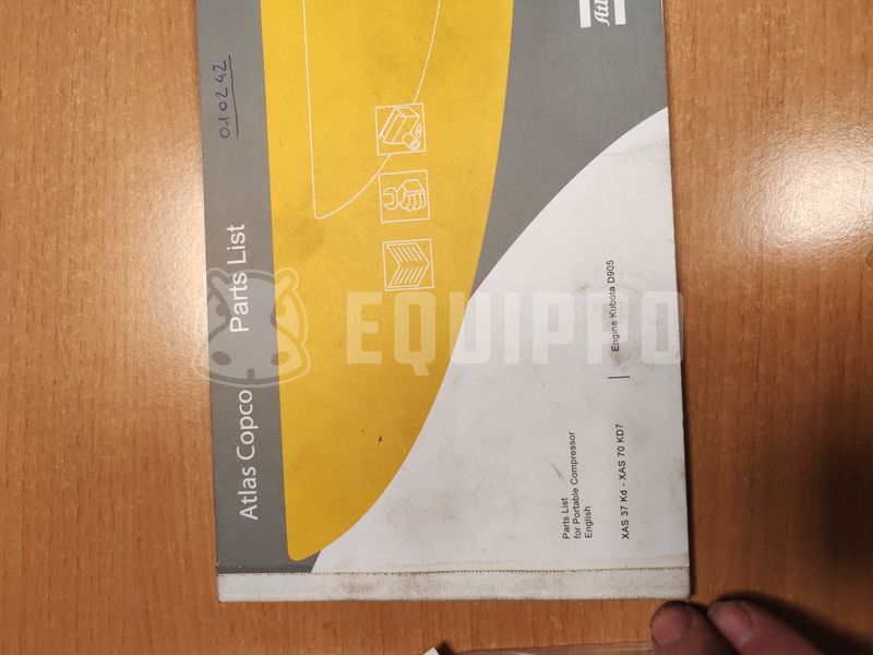 2012 Atlas Copco XAS 37 KD-47712070