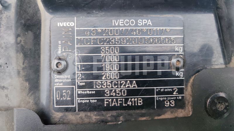 2016 Iveco 35C13-48680169