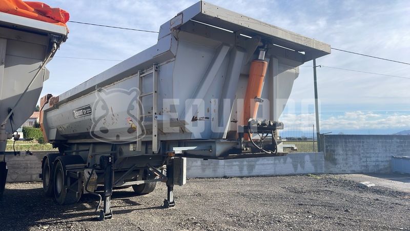 Louault VF9 Stahl Anhänger - - Gebrauchte Kippauflieger