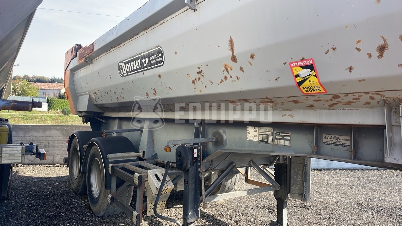 Louault VF9 Stalen Aanhanger - - Gebruikte Kipper oplegger
