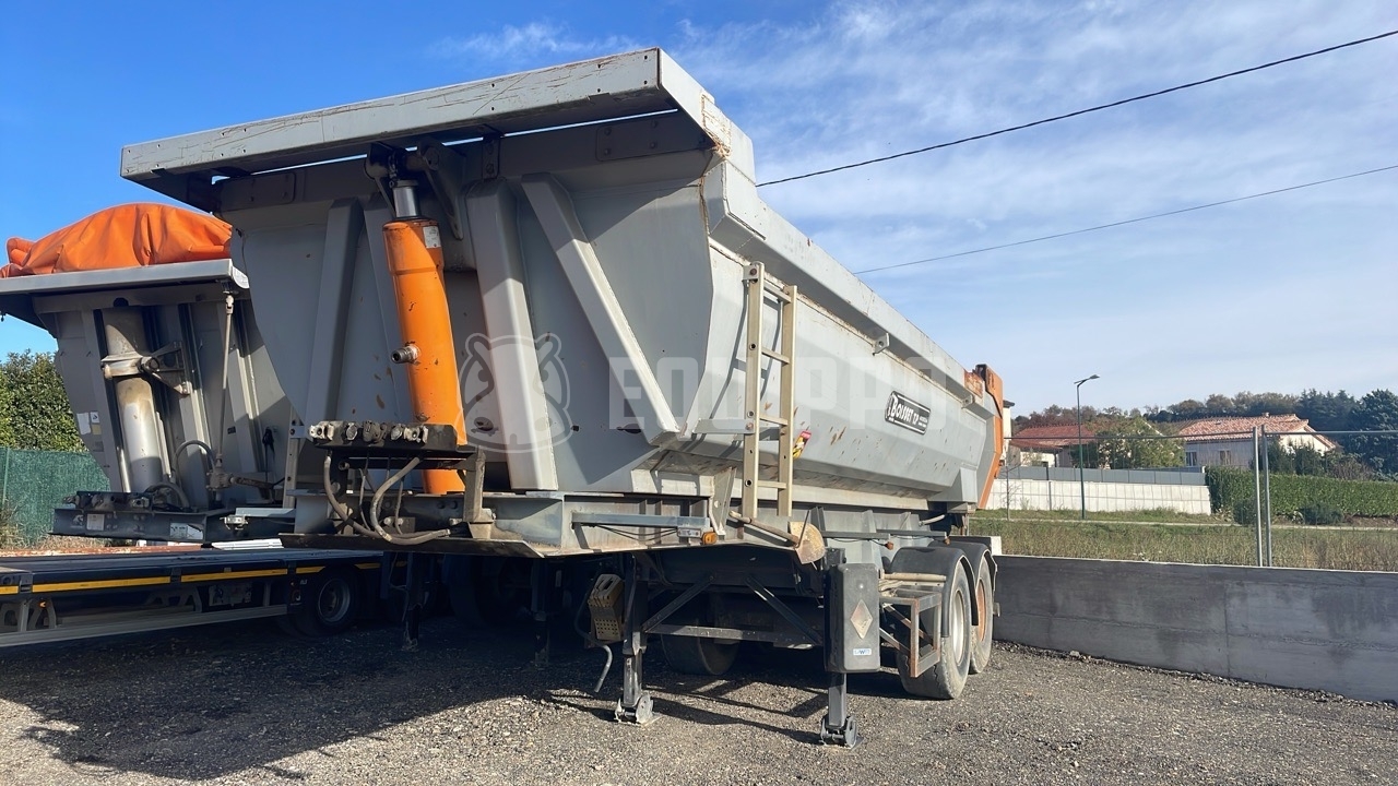 Louault VF9 Stalen Aanhanger - - Gebruikte Kipper oplegger