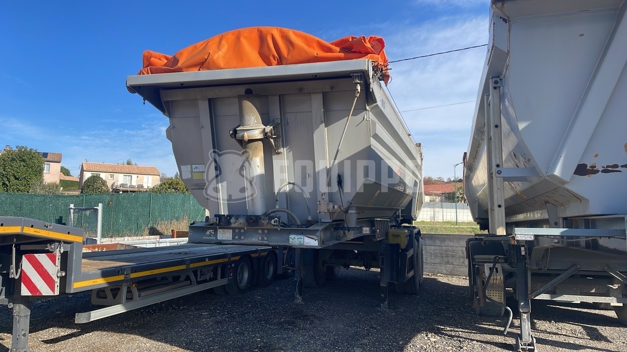 Kögel S2T4S22E Remolque de aluminio - - Semirremolque Volquete Usada