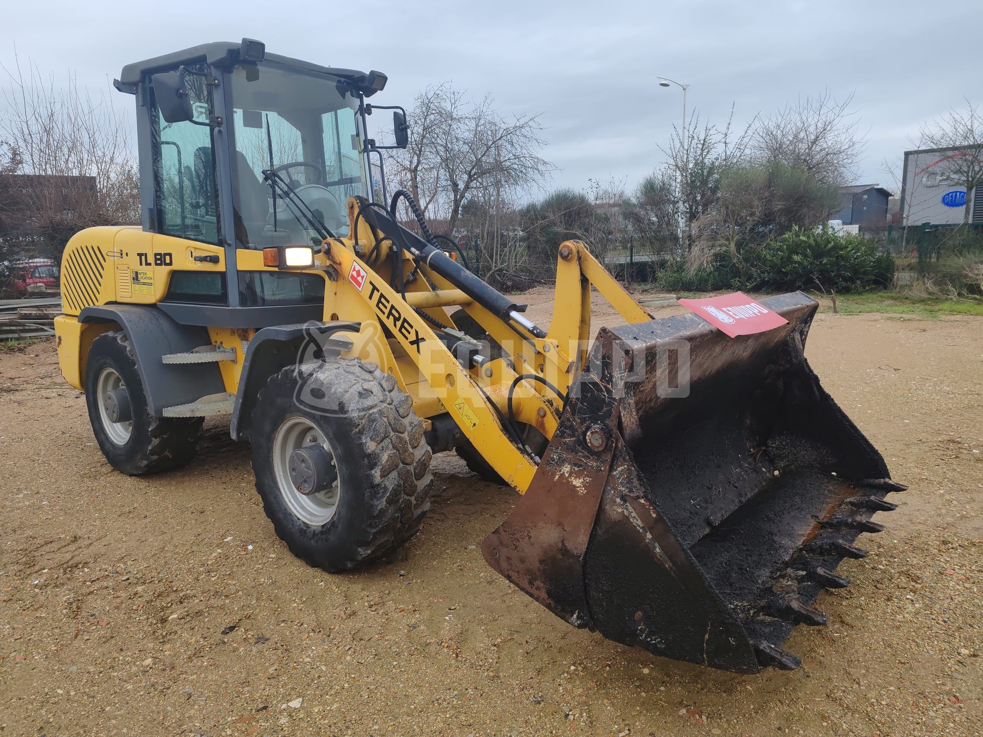 Terex TL80  - - Cargadora de Ruedas Usada