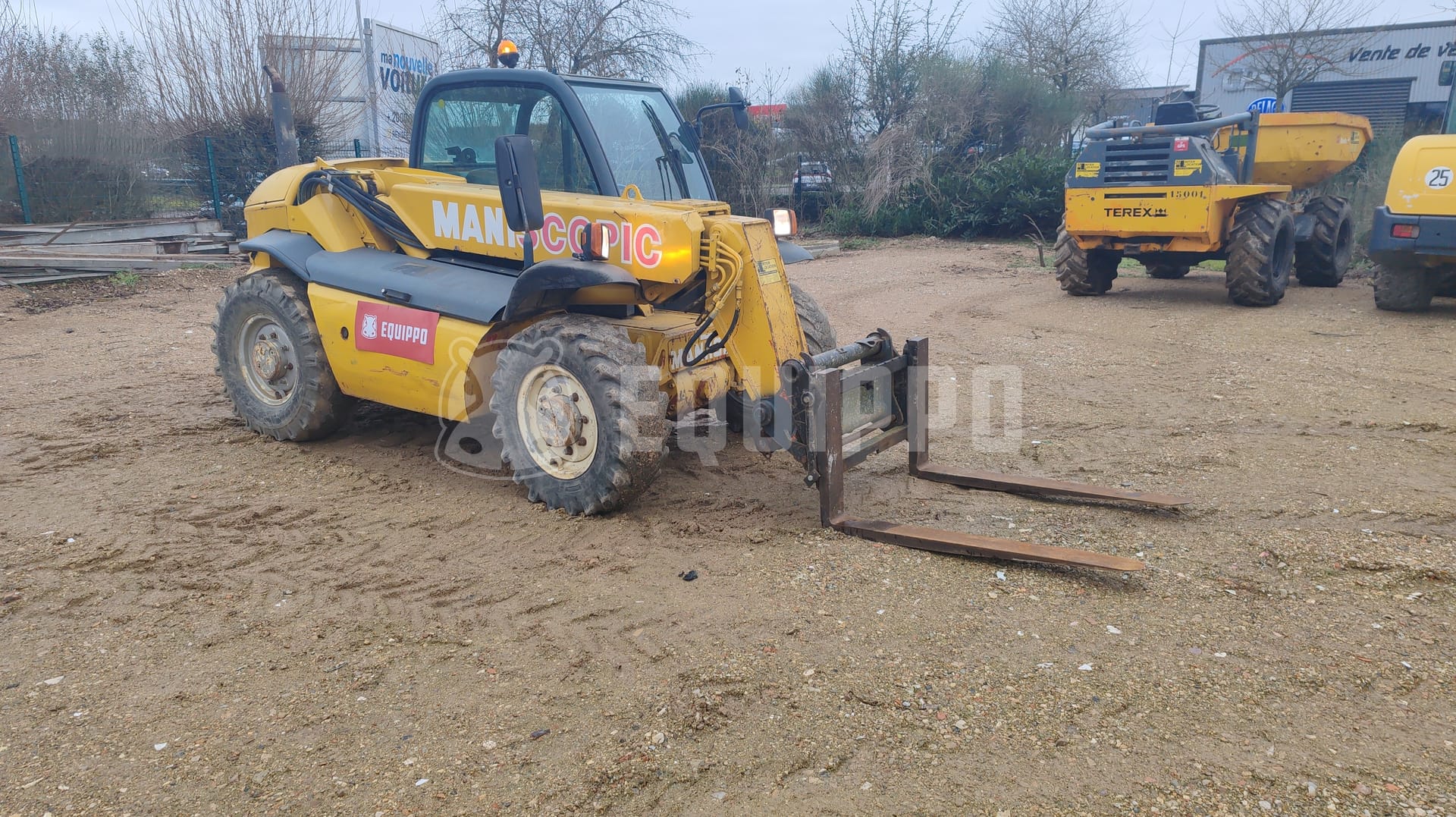 Manitou MT523 - - Used Telescopic Forklift