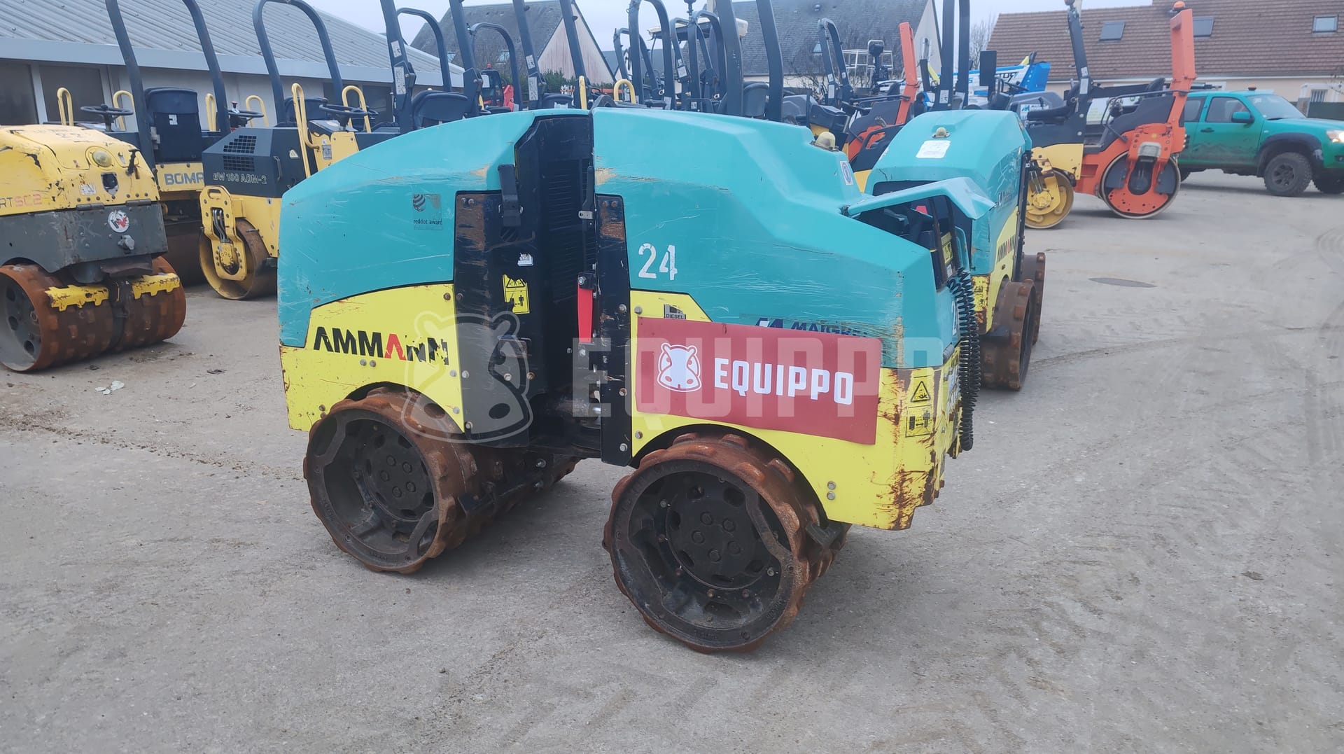 Ammann ARR 1575 - - Używany Walec tandemowy