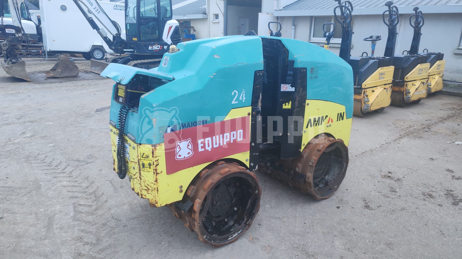 Ammann ARR 1575 - - Używany Walec tandemowy