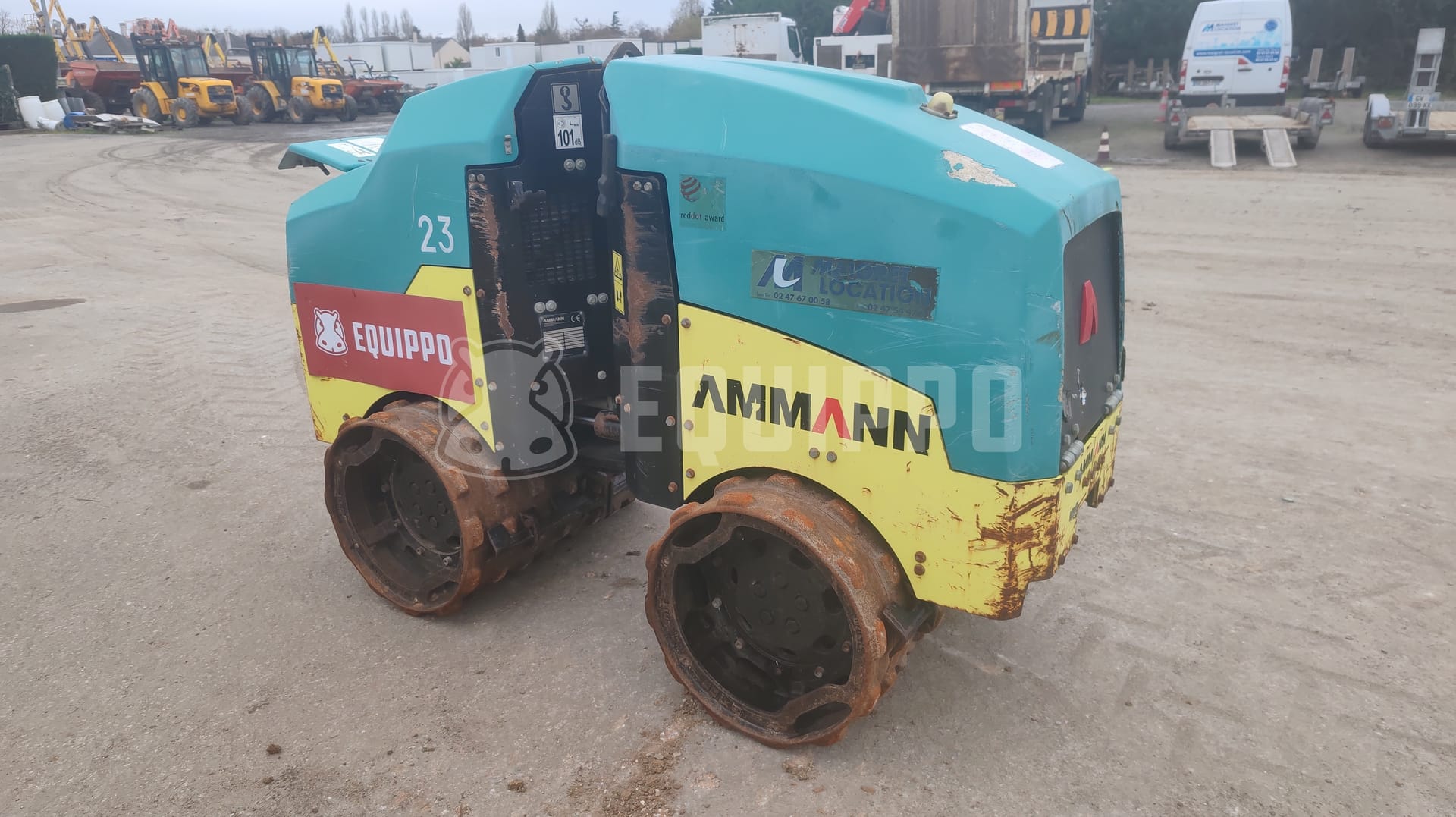 Ammann ARR 1575  - - Used Tandem Roller