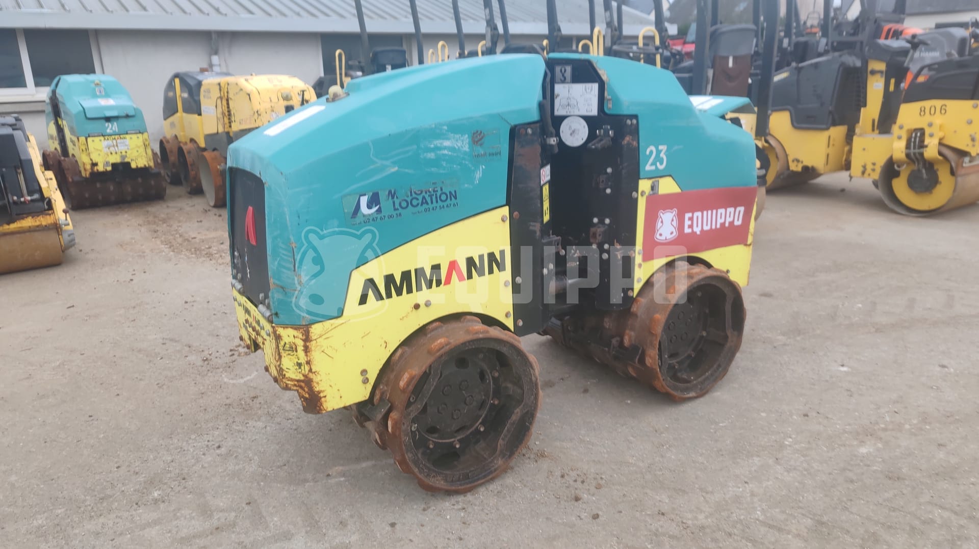 Ammann ARR 1575  - - Used Tandem Roller