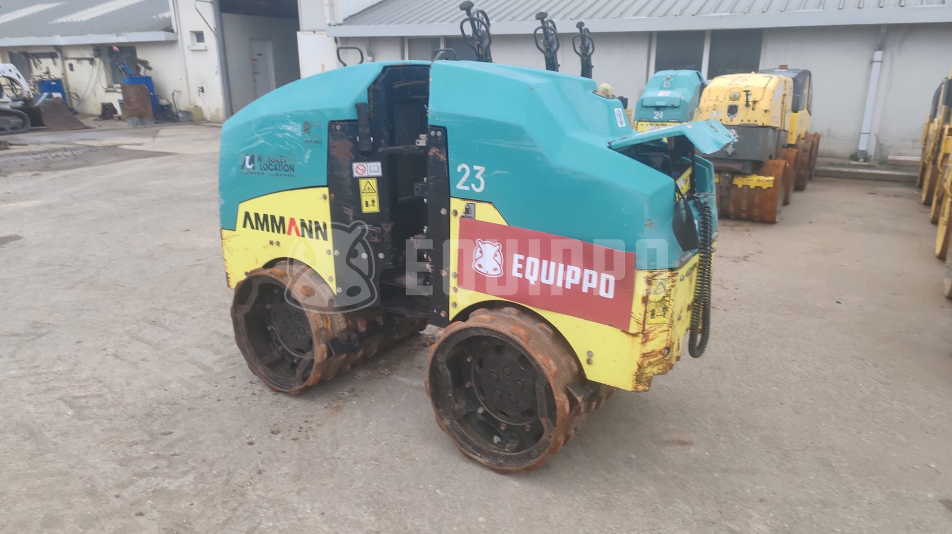 Ammann ARR 1575  - - Used Tandem Roller