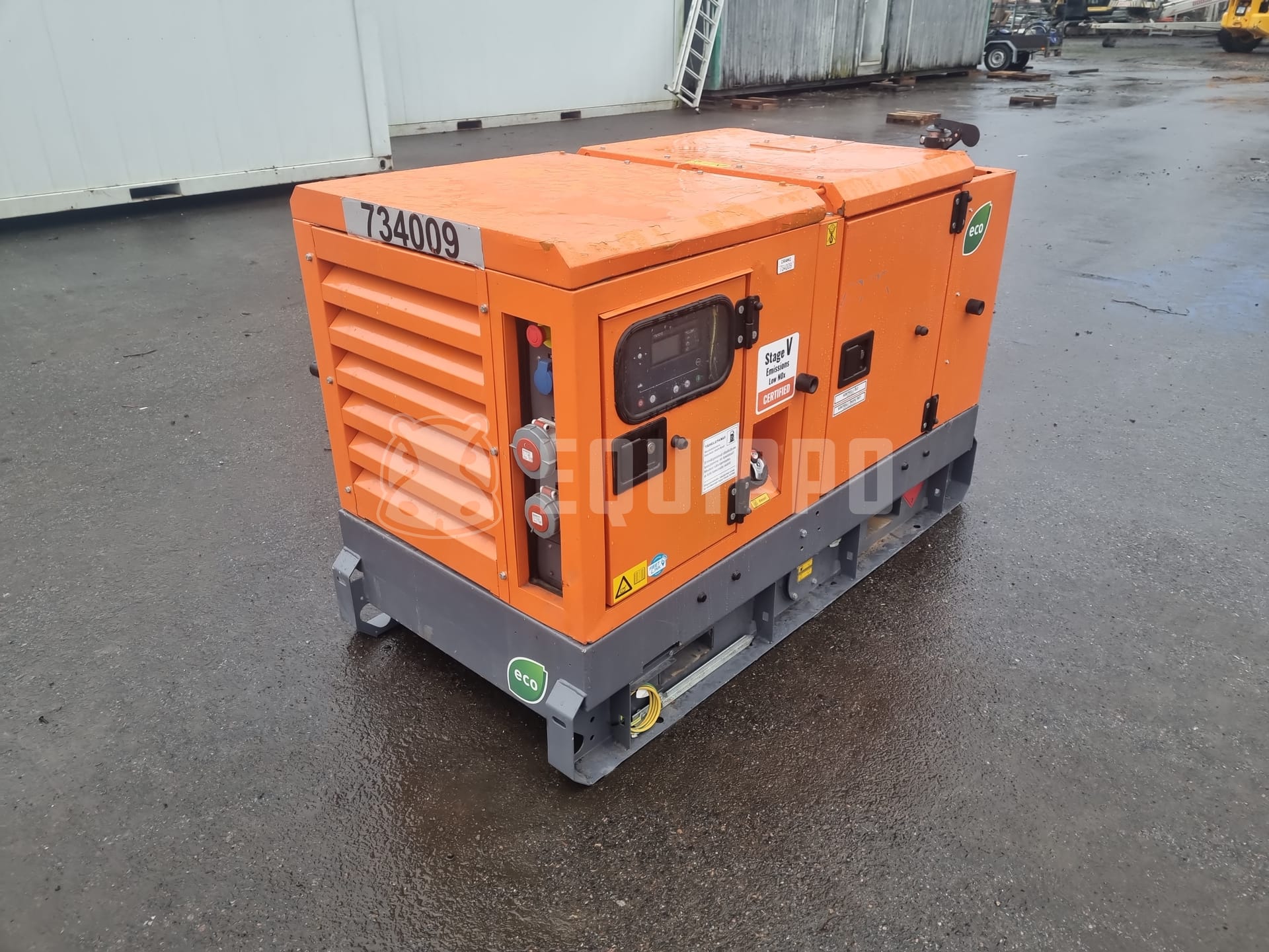 Atlas Copco Qas 20 UNUSED - - Used Generator Set