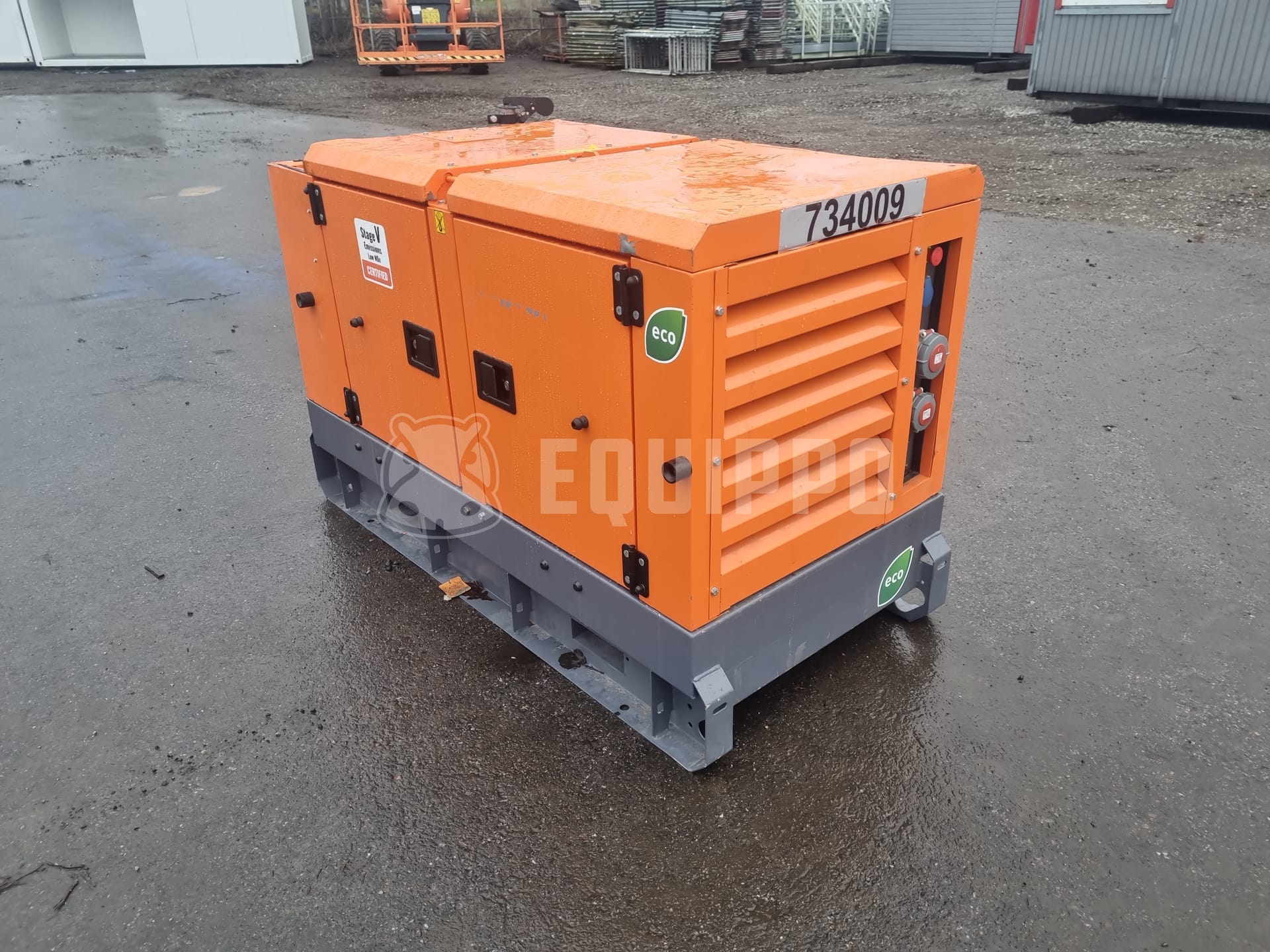Atlas Copco Qas 20 UNUSED - - Used Generator Set