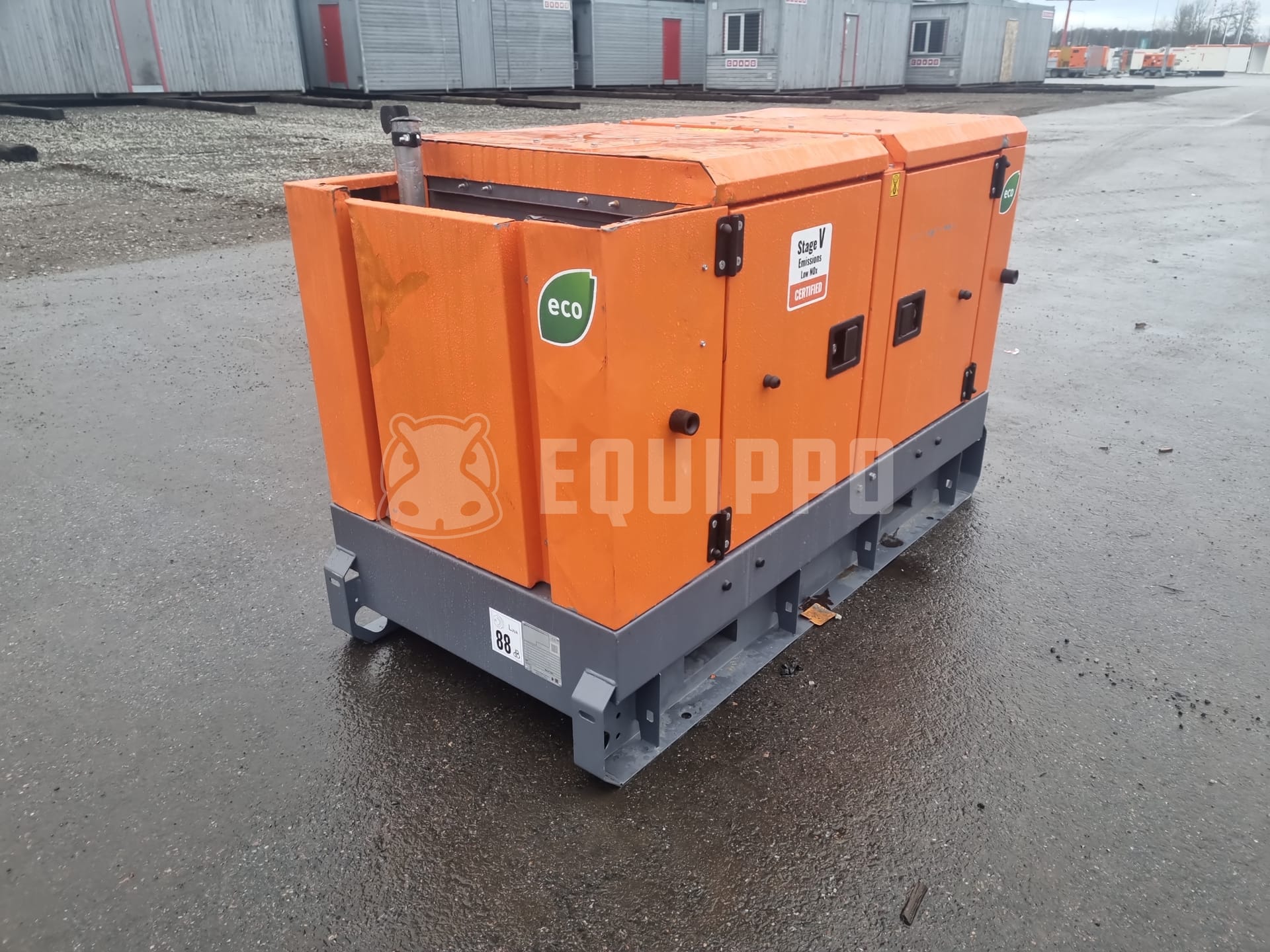 Atlas Copco Qas 20 UNUSED - - Used Generator Set