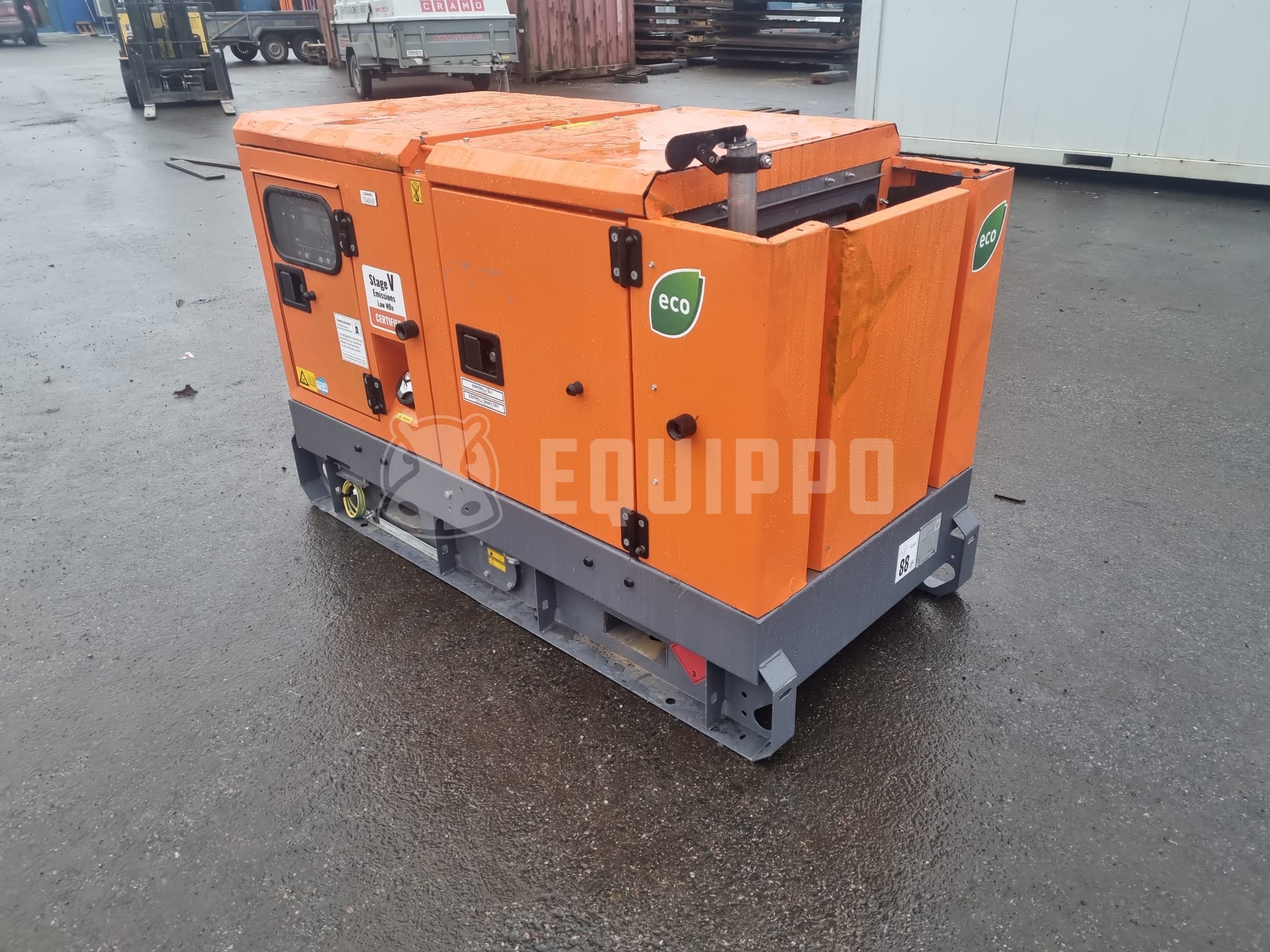 Atlas Copco Qas 20 UNUSED - - Used Generator Set