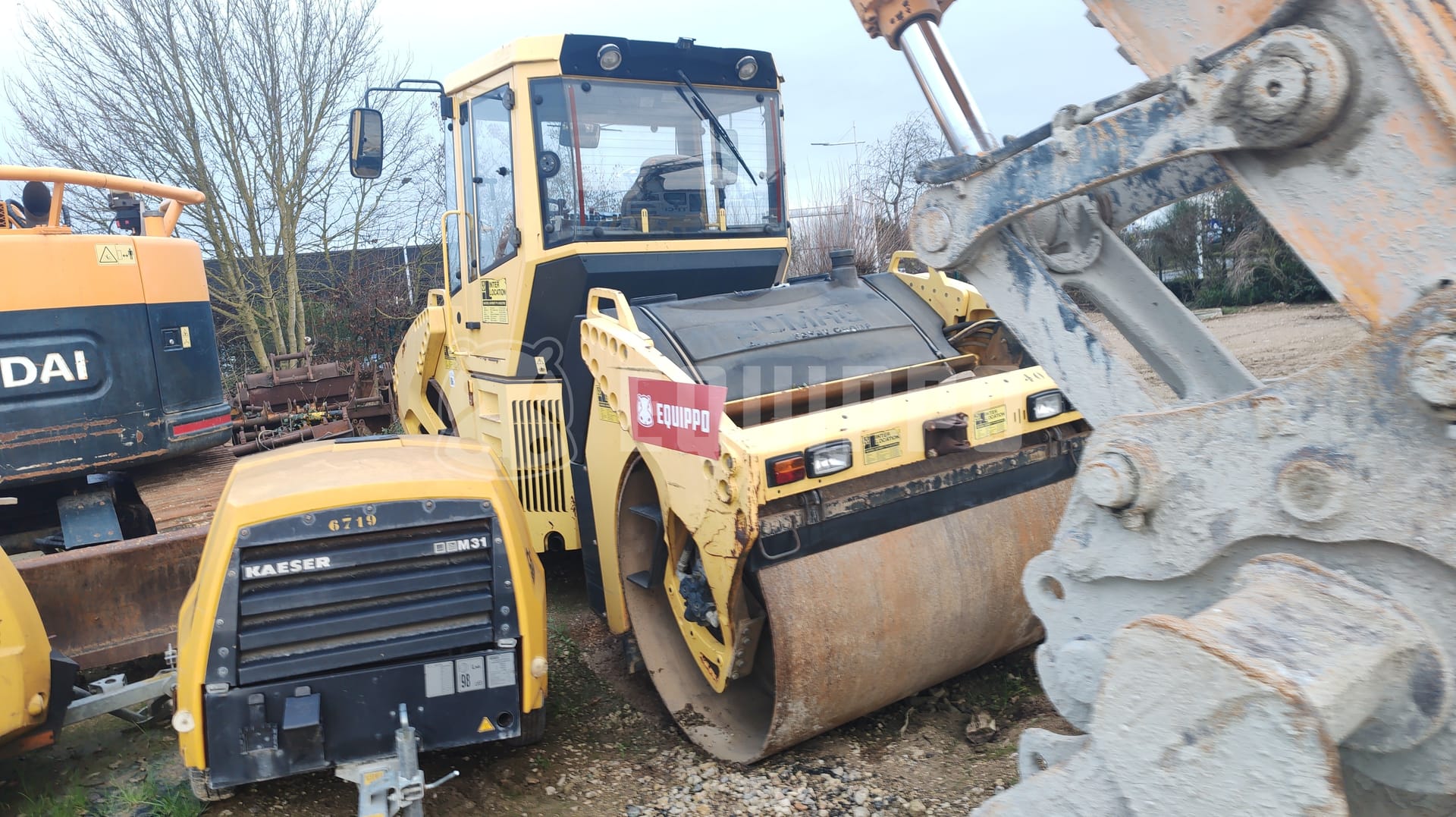 Bomag BW 161 AD-4  - - Rodillo Tándem Usada