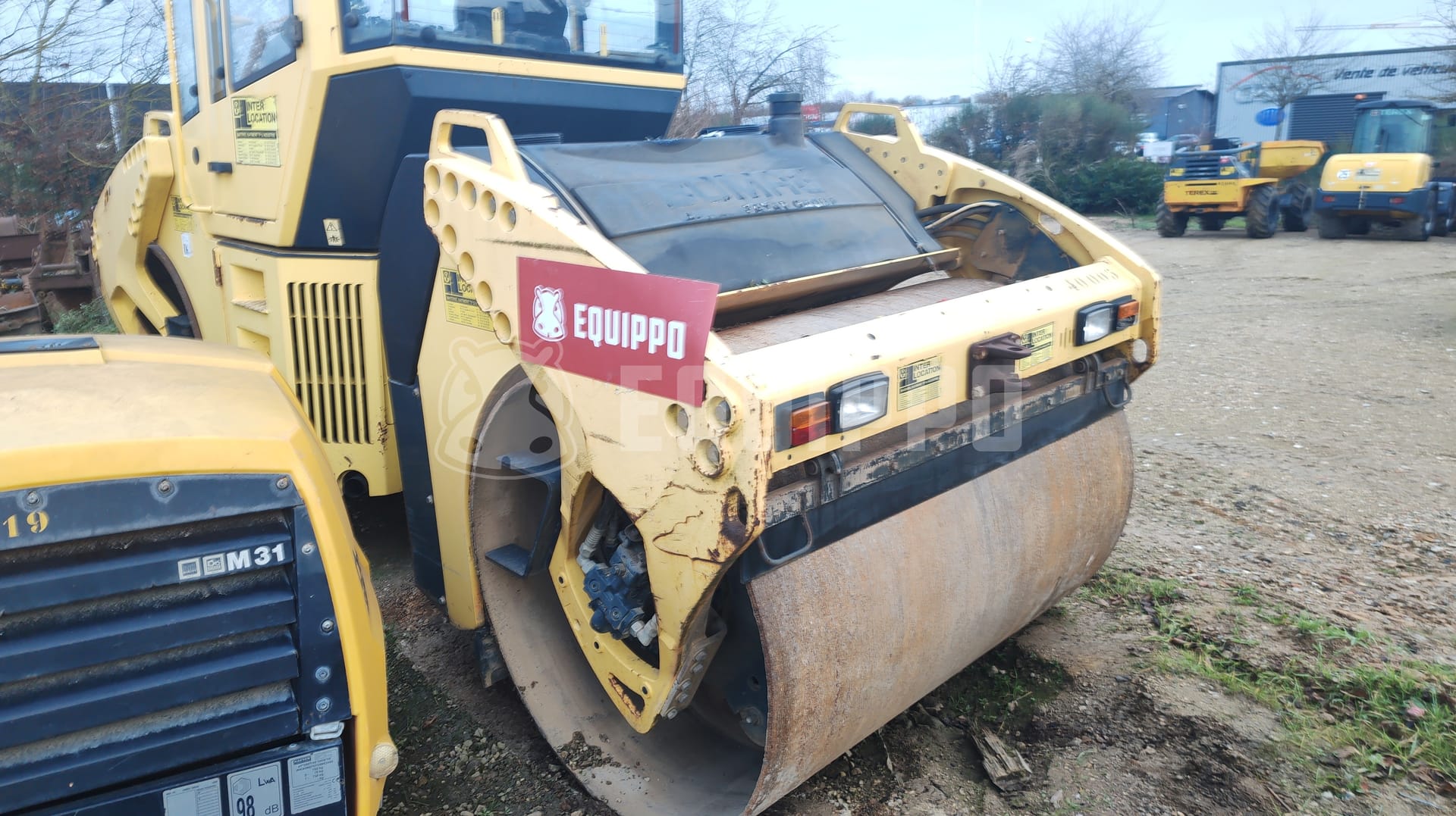 Bomag BW 161 AD-4  - - Rodillo Tándem Usada