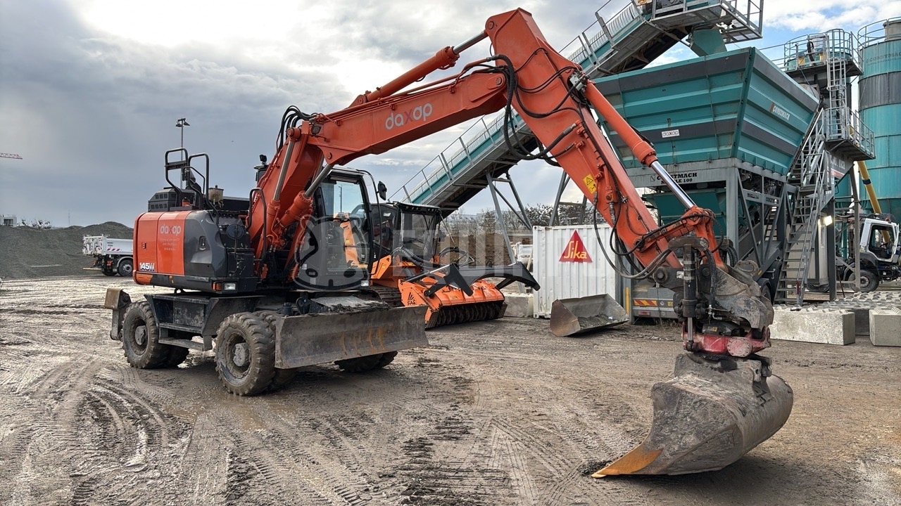 Hitachi ZX145W-6  - - Gebrauchte  Mobilbagger